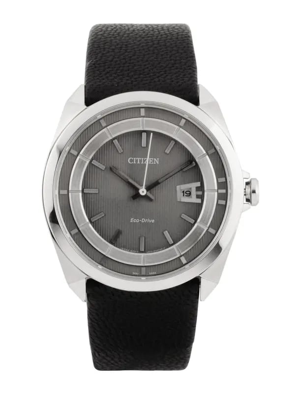 Citizen Men Grey Dial Eco-Drive Watch AW1070-04H