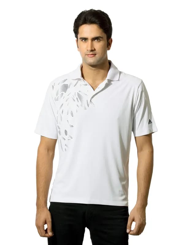 ADIDAS Men Clima White T-shirt