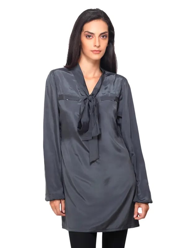 Femella Women Grey Tunic