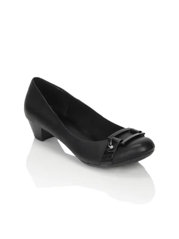 Clarks Women Birds Feather Leather Black Shoes