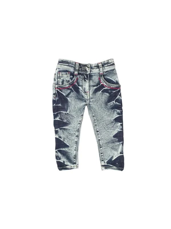 Doodle Girls Washed Blue Capris