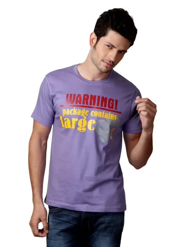 Myntra Men Purple T-shirt