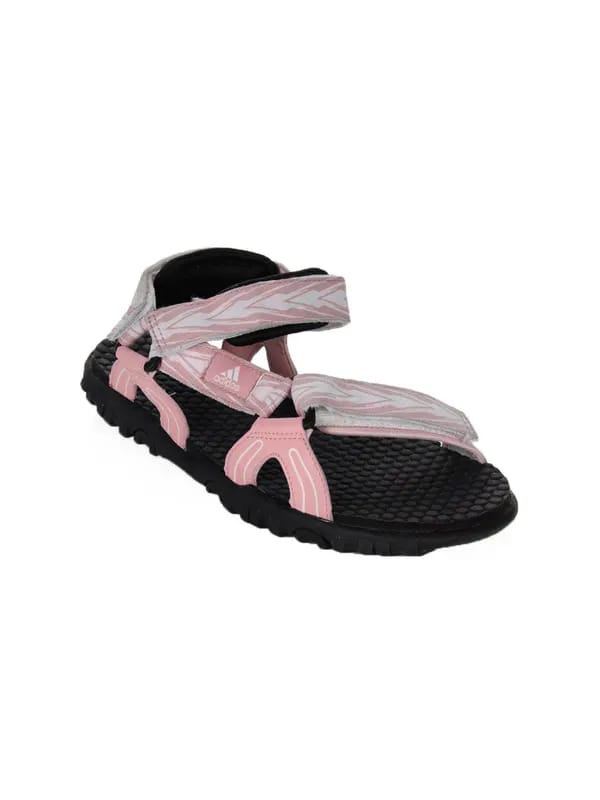 ADIDAS Women Feather Black & Pink Sandals