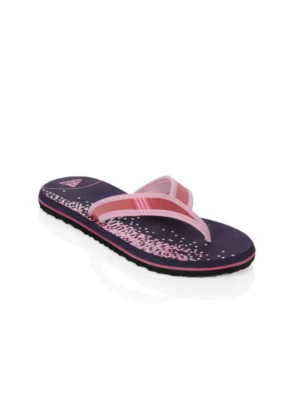 ADIDAS Women Caroni Purple Flip Flops