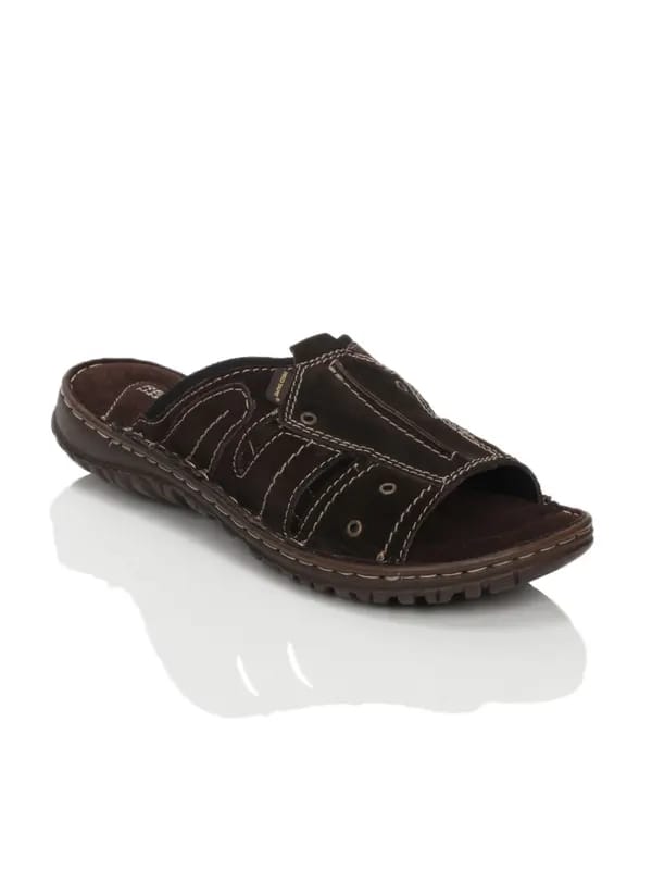 Red Tape Men Brown Sandals