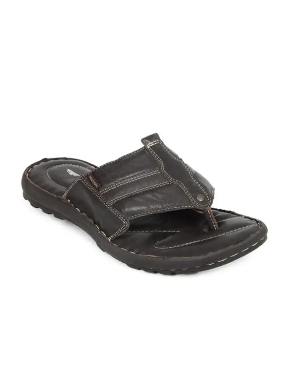Red Tape Men Brown Sandals