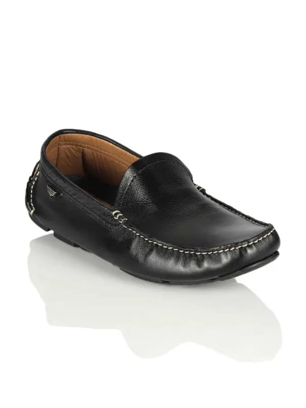 Red Tape Men Black Shoes