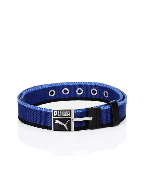 Puma Men Patch Webbing Navy Blue Belt