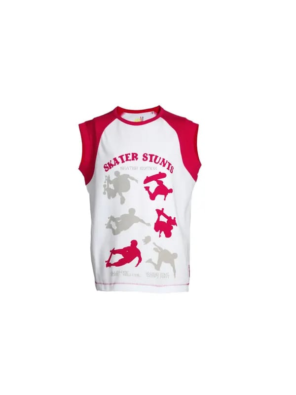 Allen Solly Kids Boys Printed White T-shirt