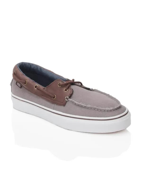Vans Men Zapato Del Barco Grey Shoes