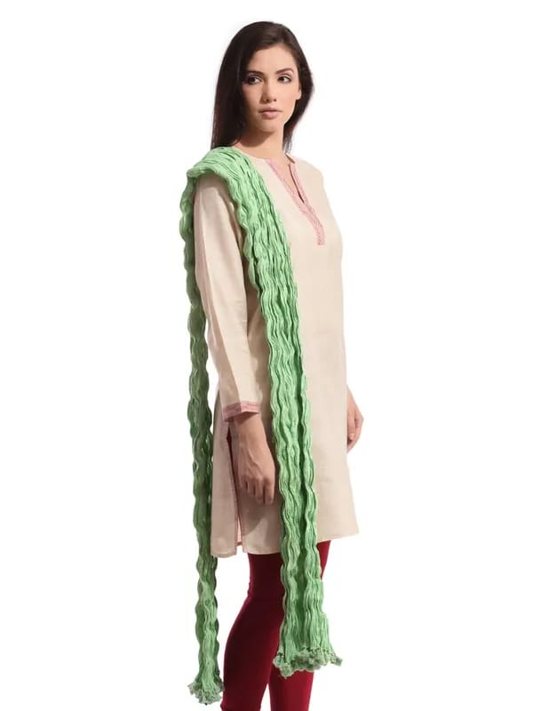 Fabindia Green Dupatta