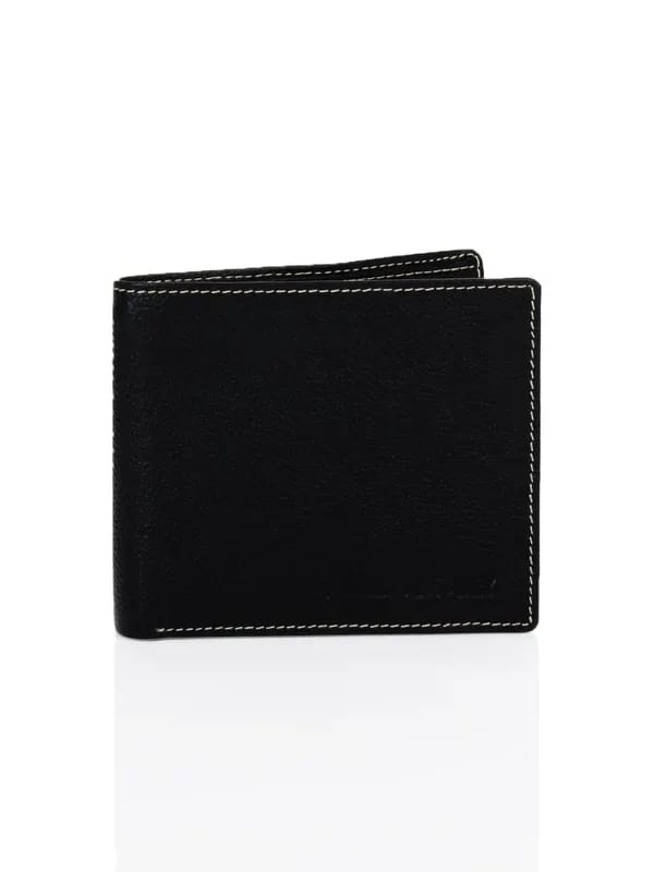 Allen Solly Men Leather Black Wallet
