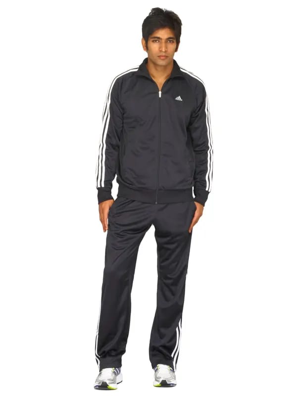 ADIDAS Men's Dark Navy White Tracksuit