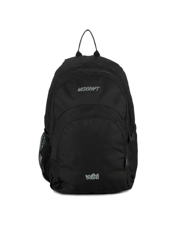 Wildcraft Unisex Black Backpack