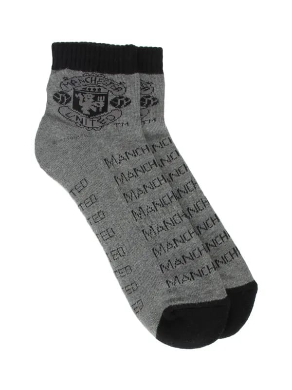 Manchester United Men Grey Socks