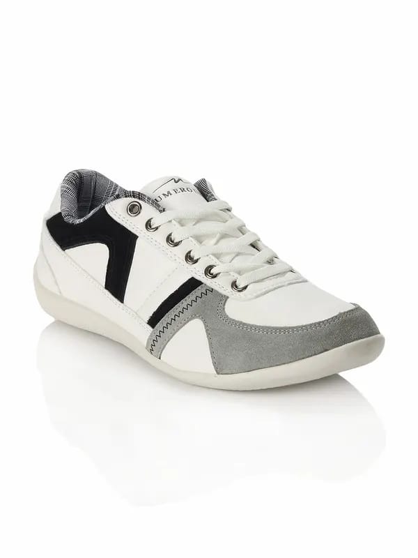 Numero Uno Men White Shoes