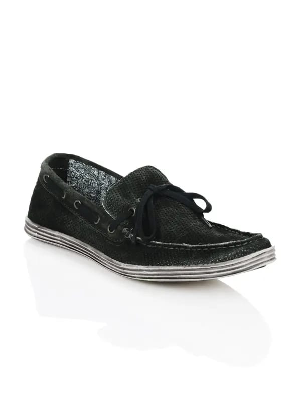 Franco Leone Men Grey Shoes