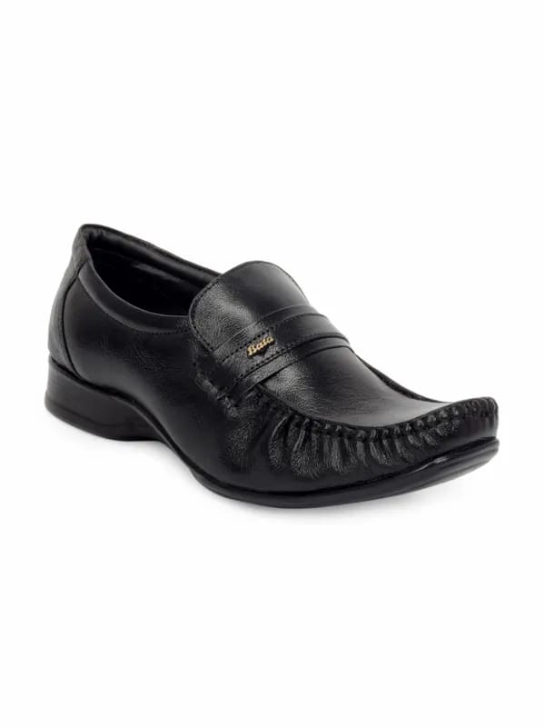 Bata Men Black Formal Shoes