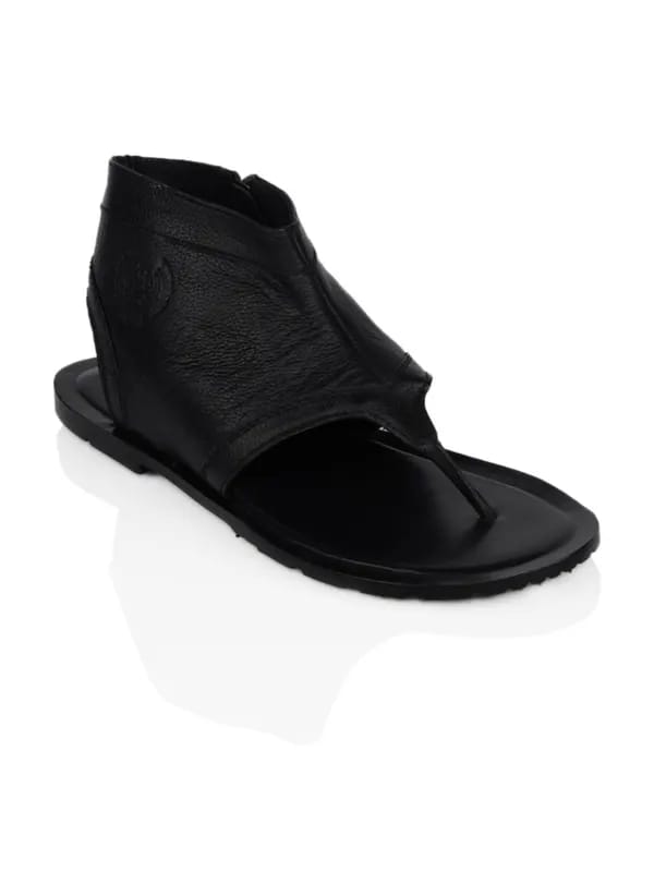 U.S. Polo Assn. Men Black Sandals