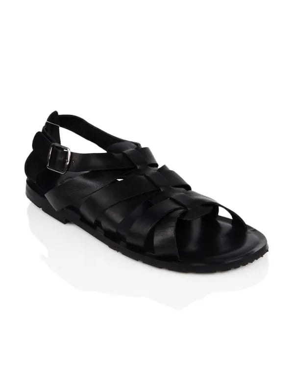 U.S. Polo Assn. Men Black Sandals