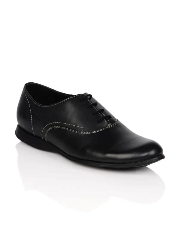 U.S. Polo Assn. Men Black Formal Shoes