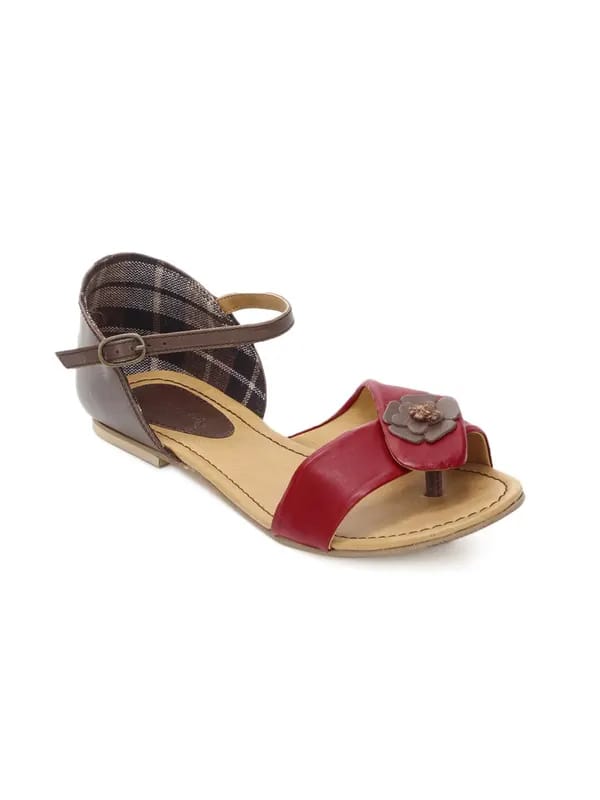 Enroute Women Red Flats