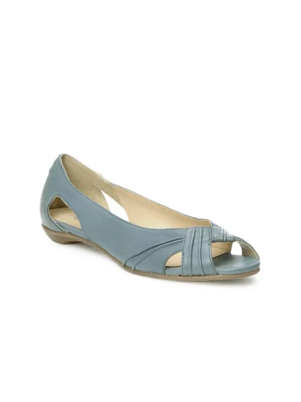 Enroute Women Bluish Grey Flats