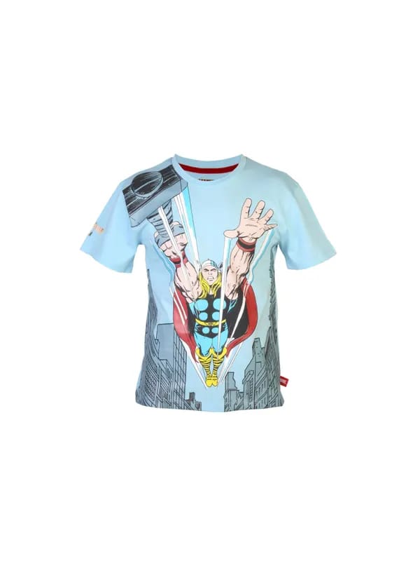 Marvel Boys Comics Blue T-shirt