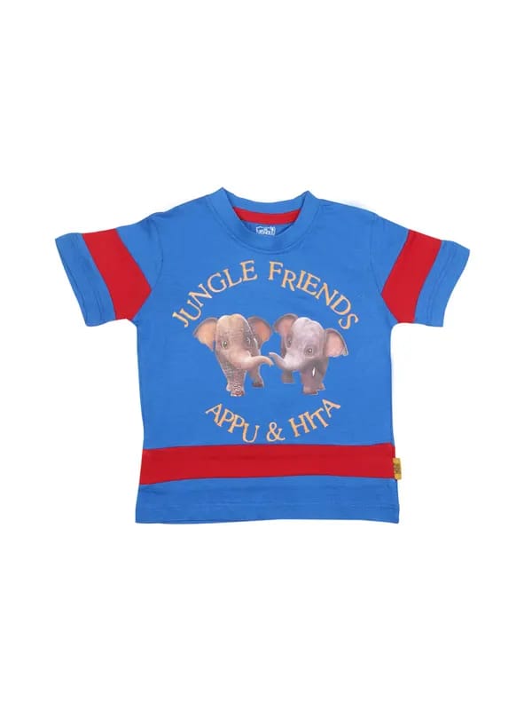 Jungle Book Boys Jungle Friends Blue T-shirt