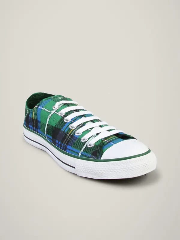 Converse Unisex Chuck Taylor OX Green Canvas Shoe