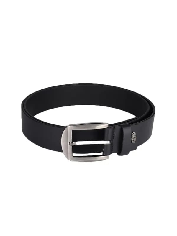 OTLS Men Black Leather Belt