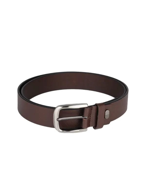 OTLS Men Brown Leather Belt