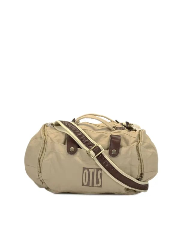 OTLS Unisex Beige Duffle Bag