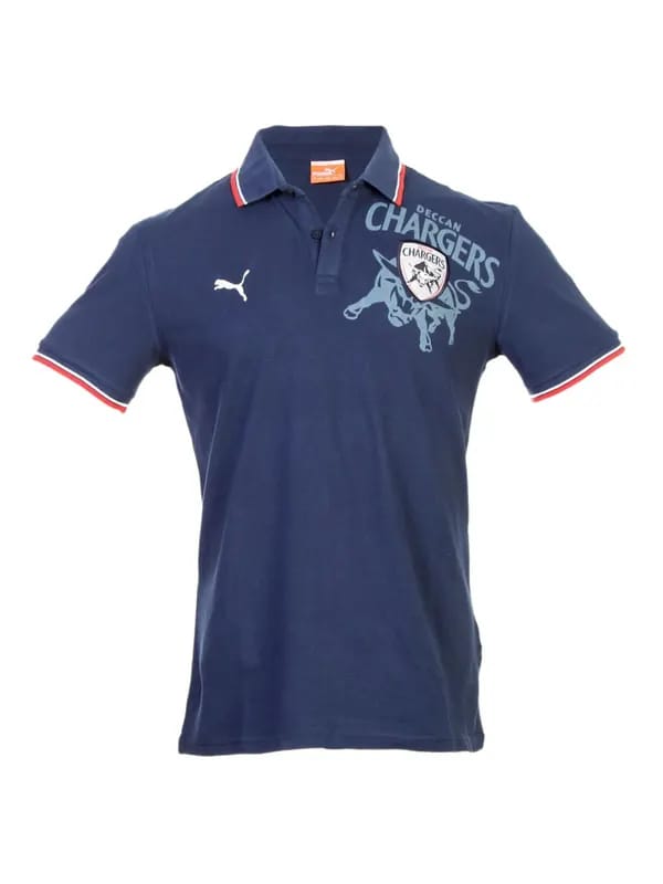 Puma Men's Deccan Chargers Blue Polo T-shirt
