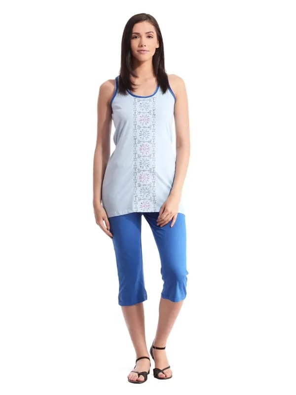SDL by Sweet Dreams Women Blue Night suits