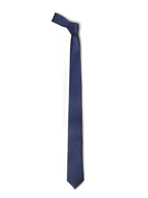 Reid & Taylor Men Navy Blue Tie