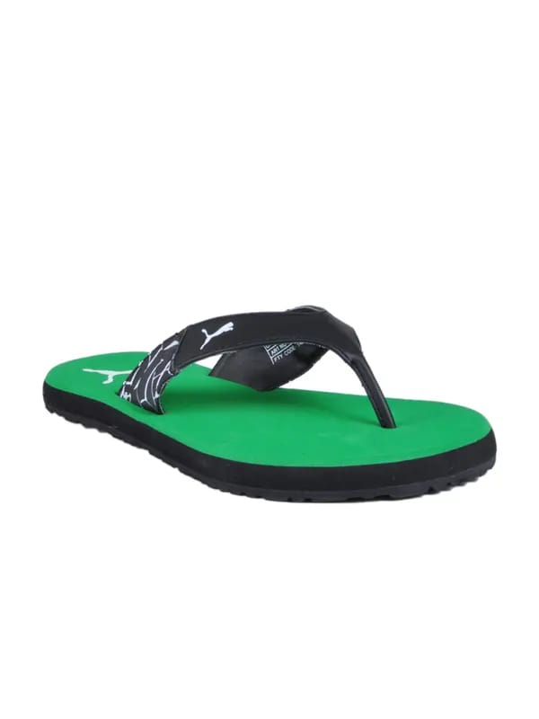 Puma Men's Winglet Green Black Flip Flop
