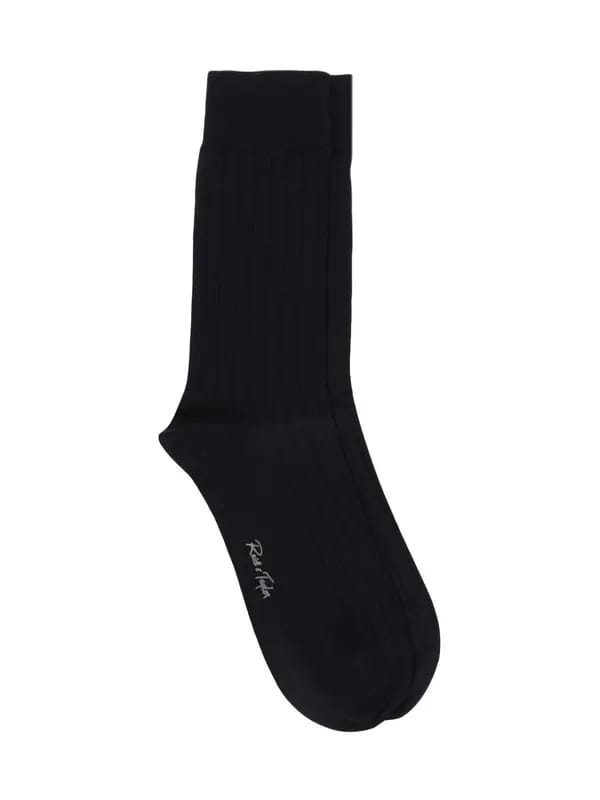 Reid & Taylor Men Black Socks