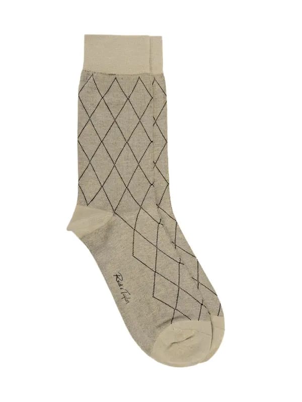 Reid & Taylor Men Beige Socks