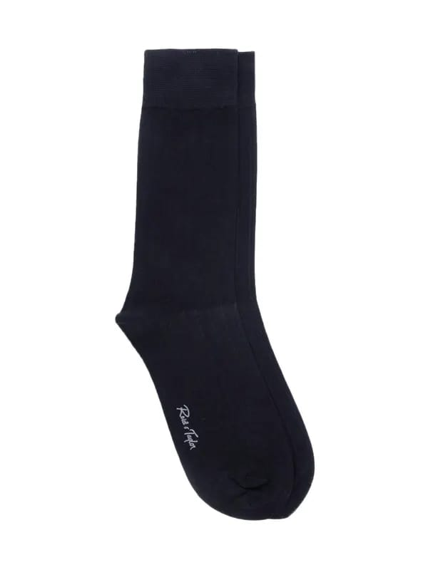 Reid & Taylor Men Navy Blue Socks