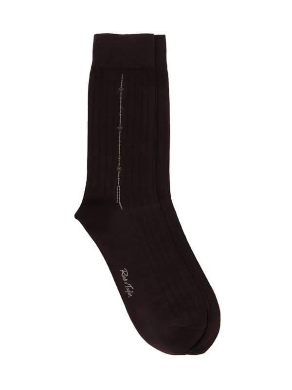 Reid & Taylor Men Brown Socks