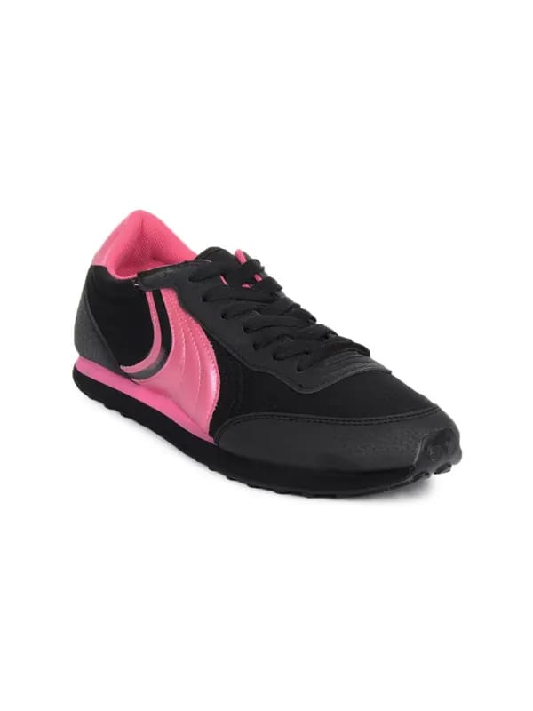 Spinn Women Alliance Black Sports Shoes