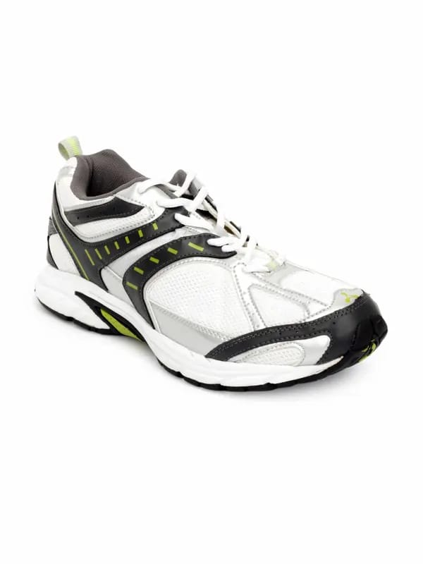 Spinn Men Bostern Road White Sports Shoes