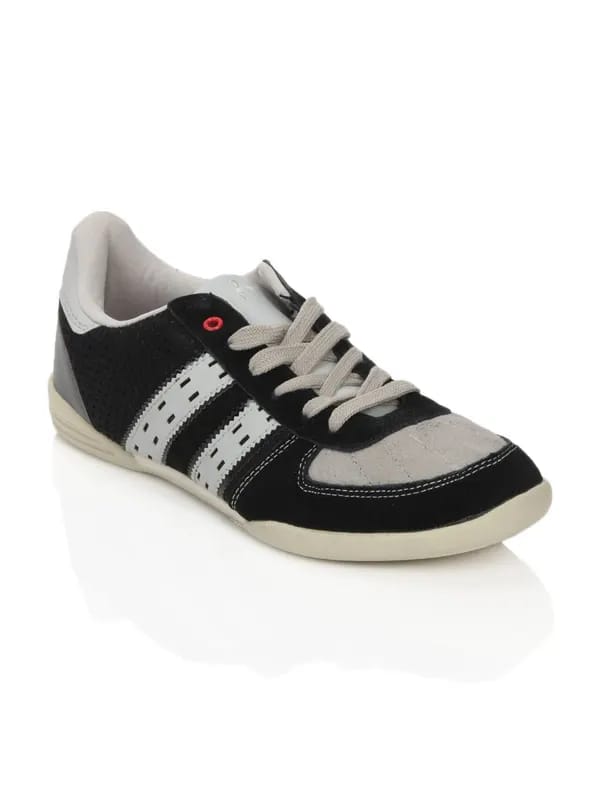 Spinn Men Newport Black Shoes
