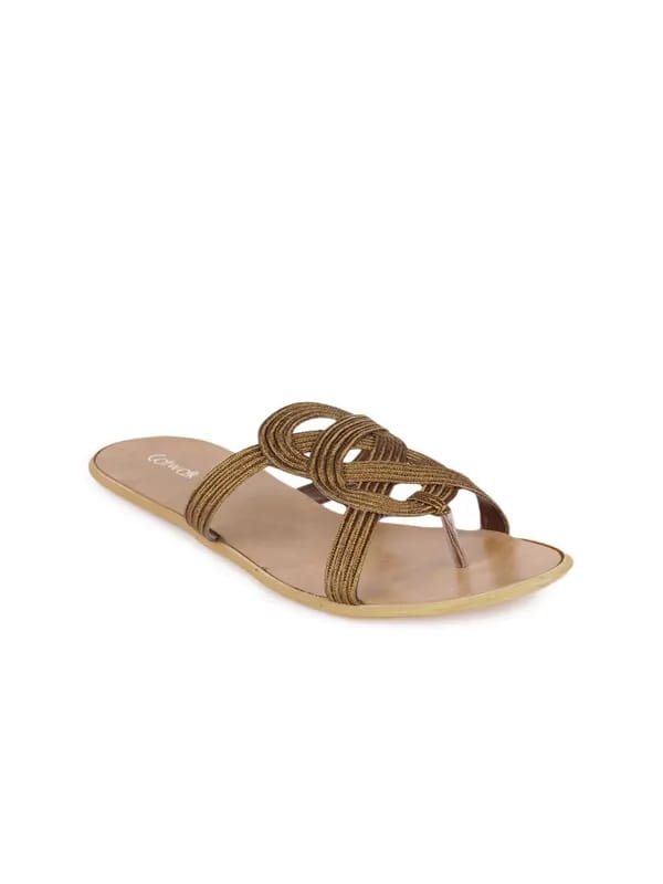 Catwalk Women Bronze Flats