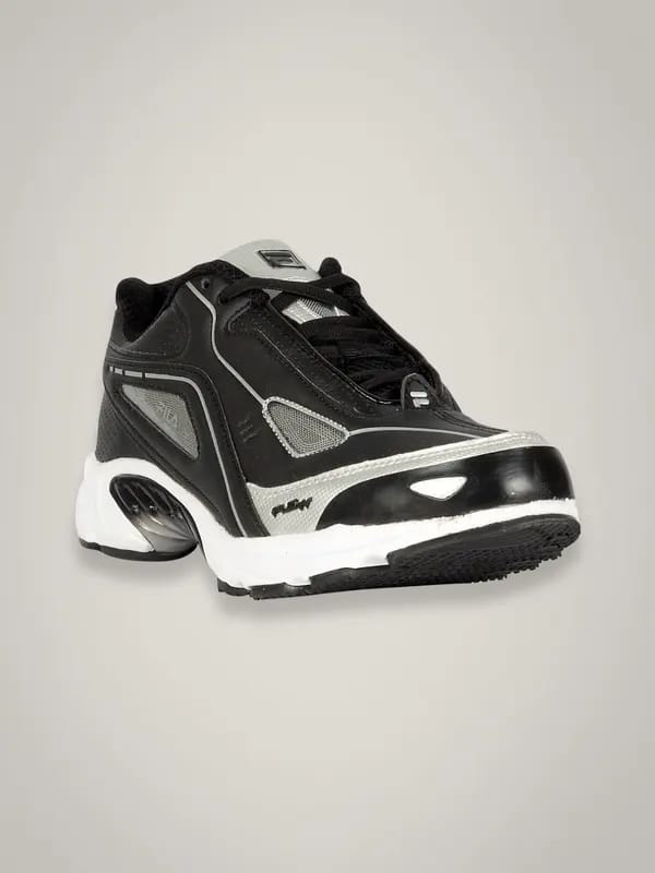Fila Men's Intercept Black Silver Shoe