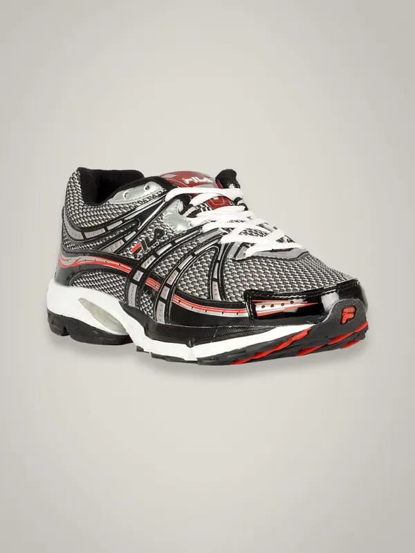 Fila Men's Speed Up Black Silver Shoe