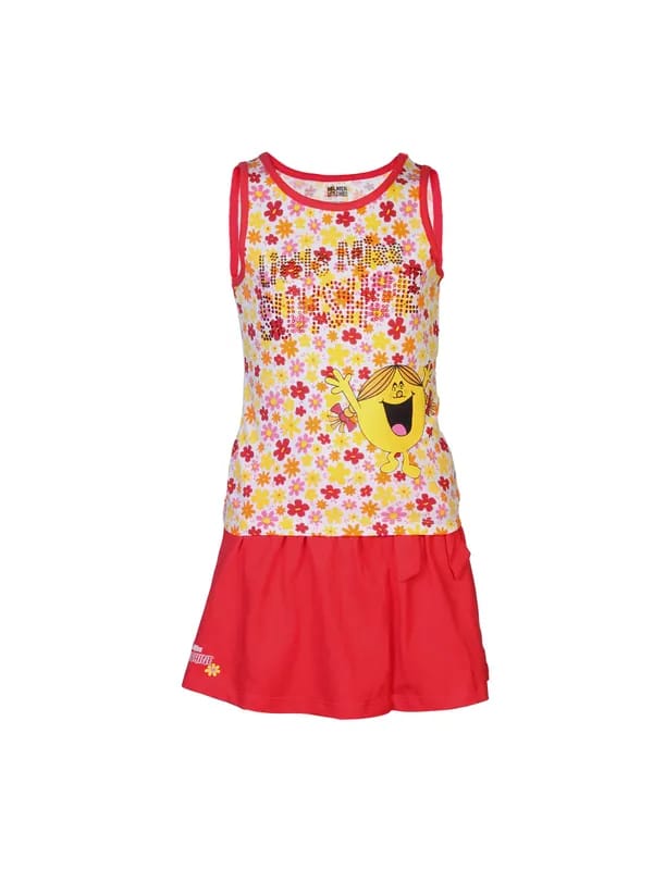 Little Miss Girls Sunshine Red Clothing Set