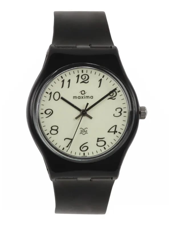 Maxima Men Green Dial Watch