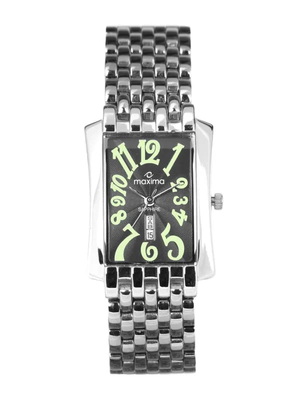 Maxima Men Navy Blue Dial Watch